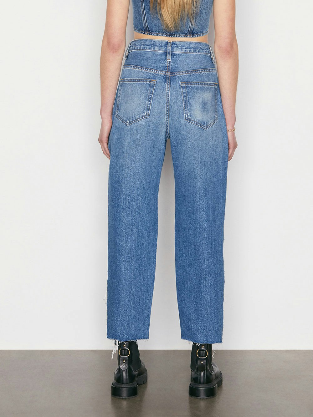 jeans back view